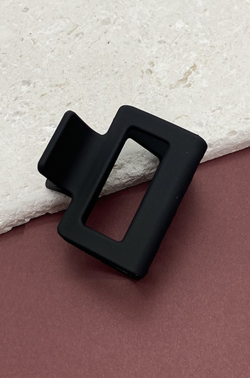Square Matte Claw Clip