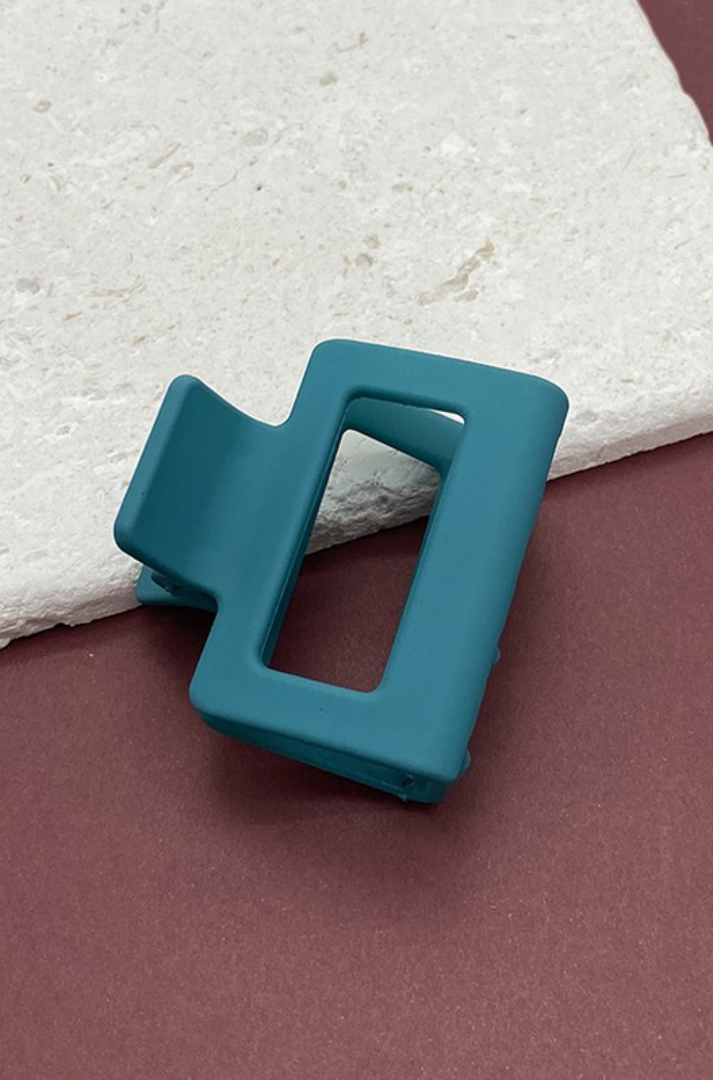 Square Matte Claw Clip