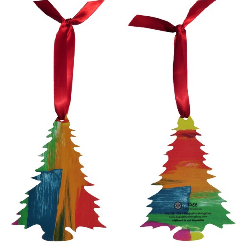 Augusta Training Shop Abstract Ornament