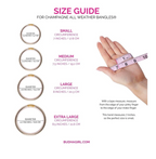 Budha Girl Champagne All Weather Bangles