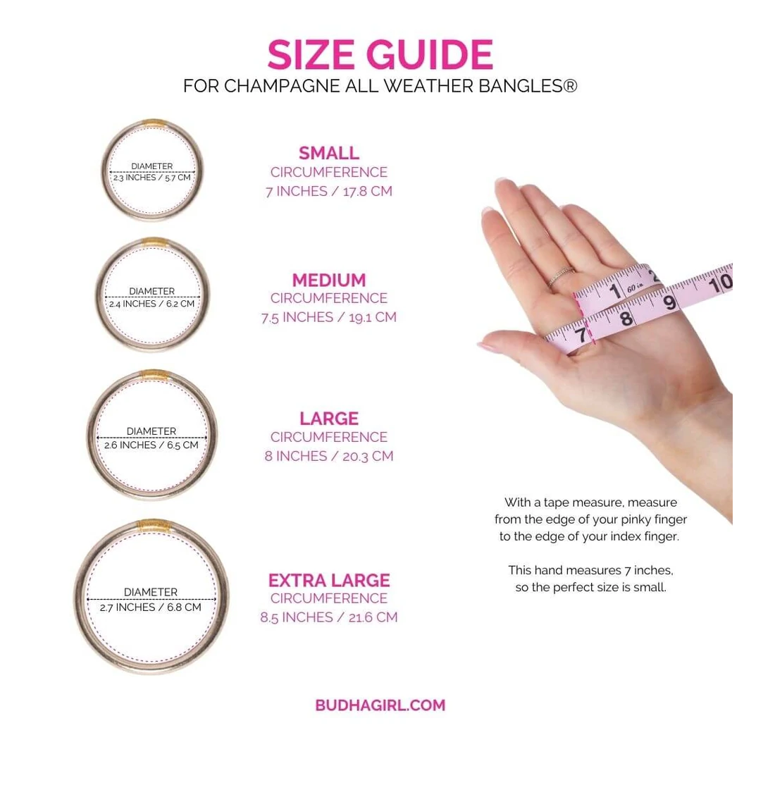 Budha Girl Champagne All Weather Bangles