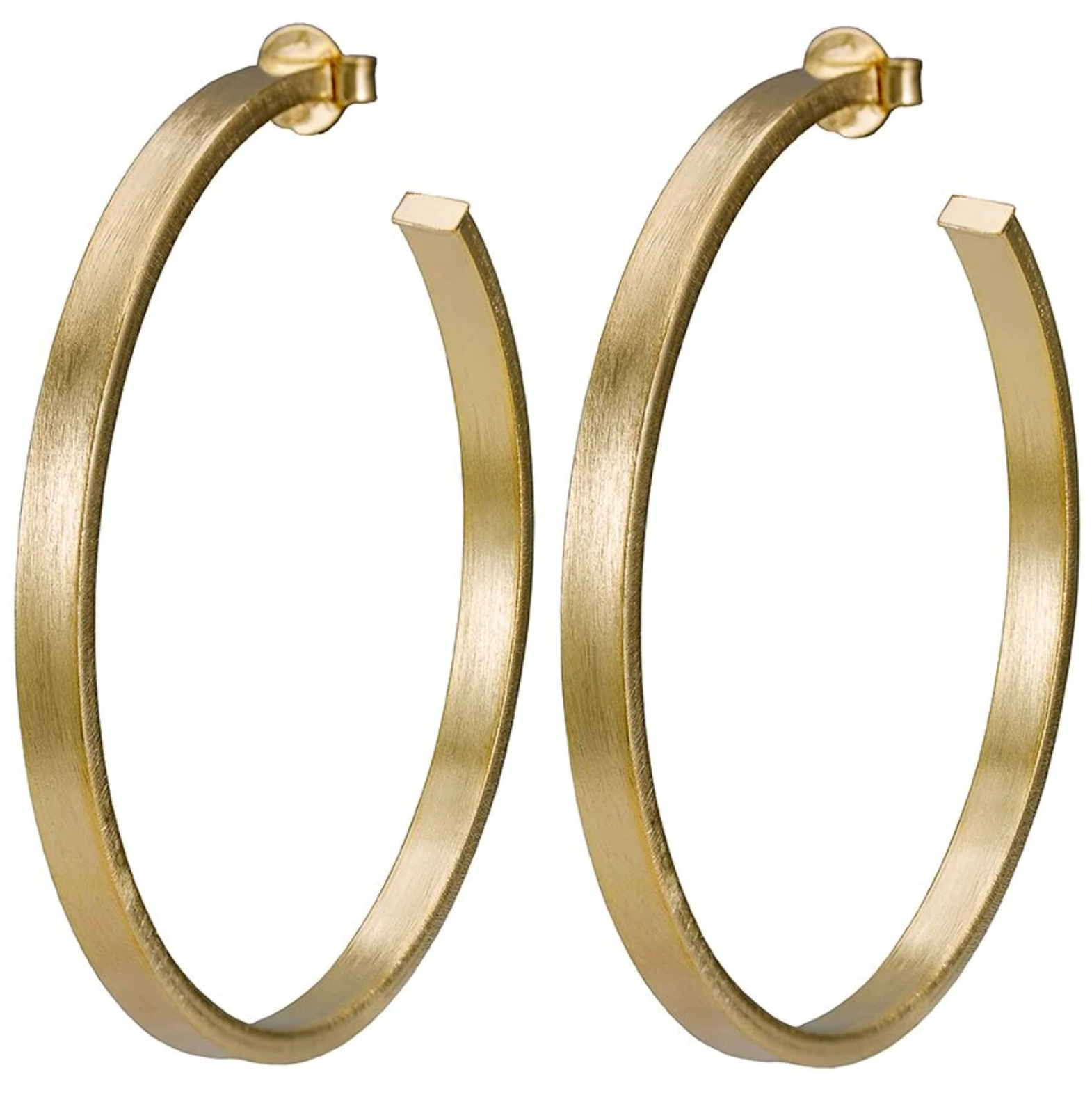 Lunaria Hoop Earrings