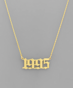 Year Necklace