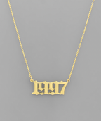 Year Necklace
