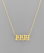 Year Necklace