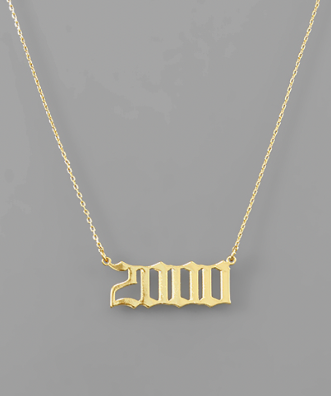 Year Necklace