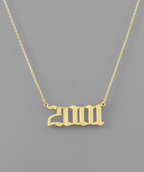 Year Necklace