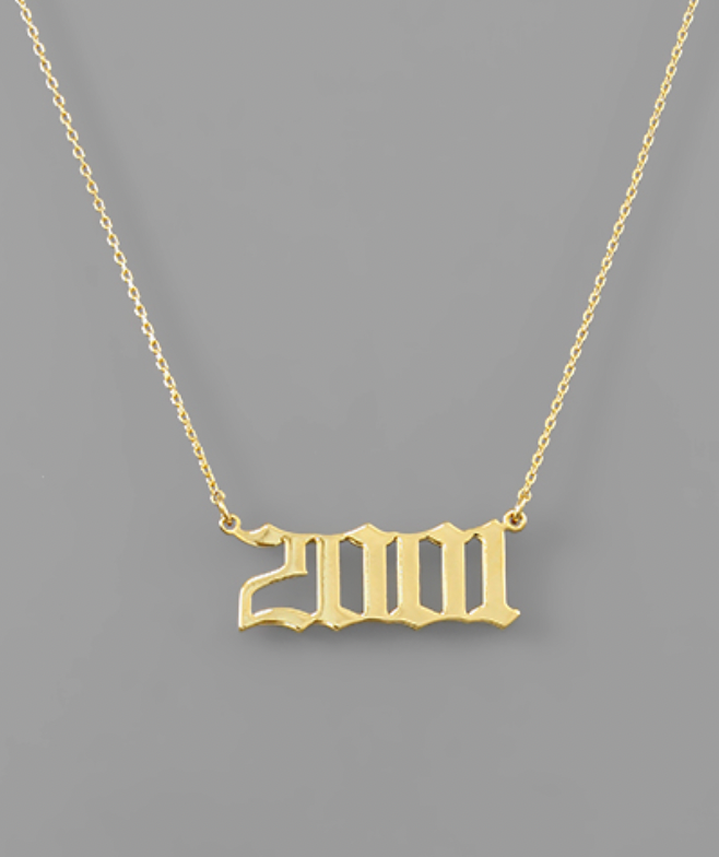 Year Necklace