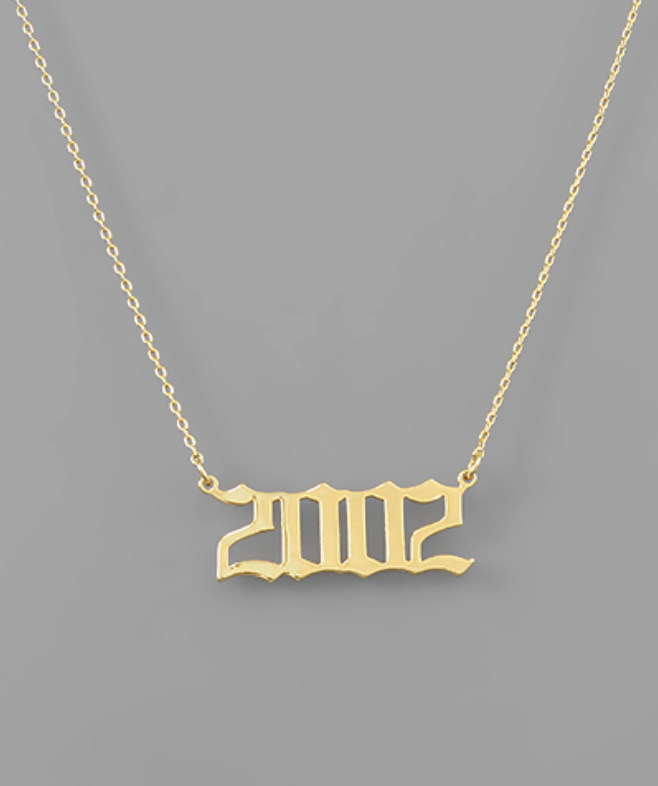 Year Necklace