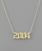Year Necklace