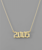 Year Necklace