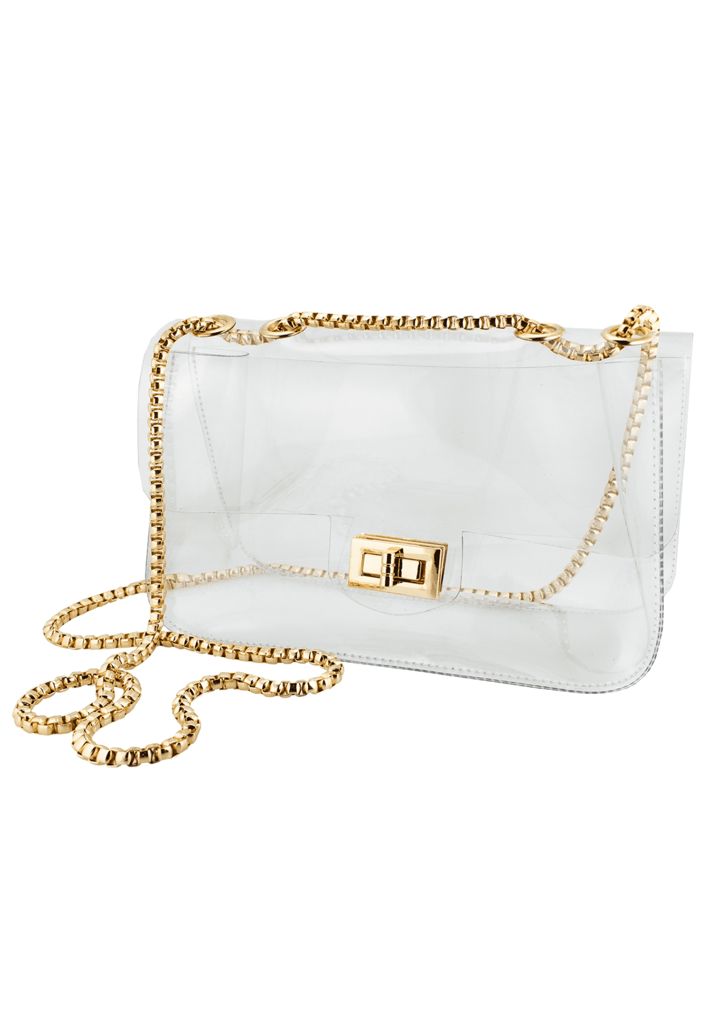 Clear Convertible Crossbody Bag
