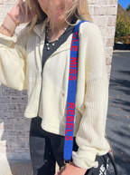 Ole Miss Beaded Purse Strap