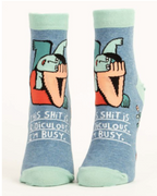 Blue Q Women’s Ankle Socks