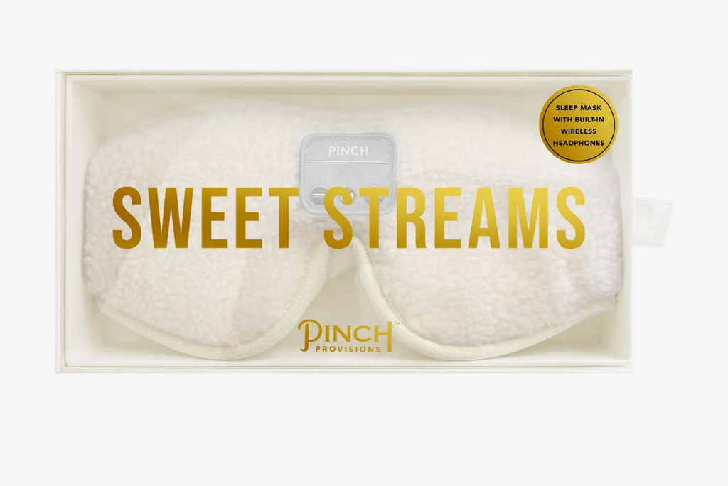 Sherpa Sleep Mask with Built-In Wireless Headphones