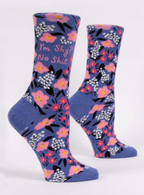 Blue Q Women’s Crew Socks