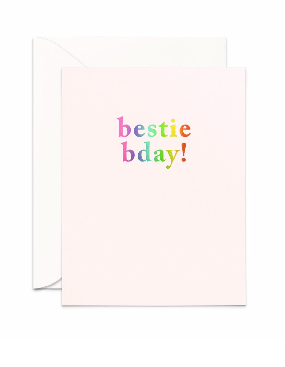 Smitten On Paper Greeting Card