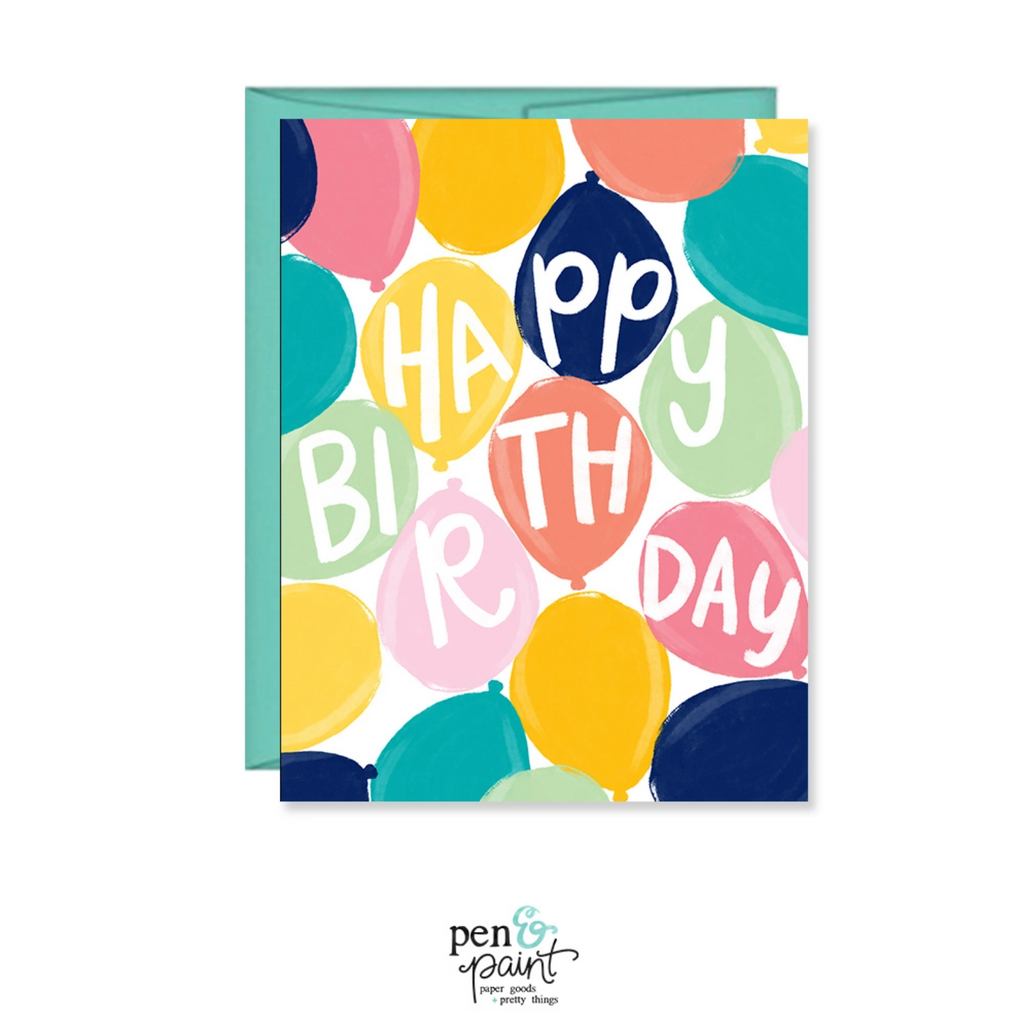 Pen & Paint Greeting Card
