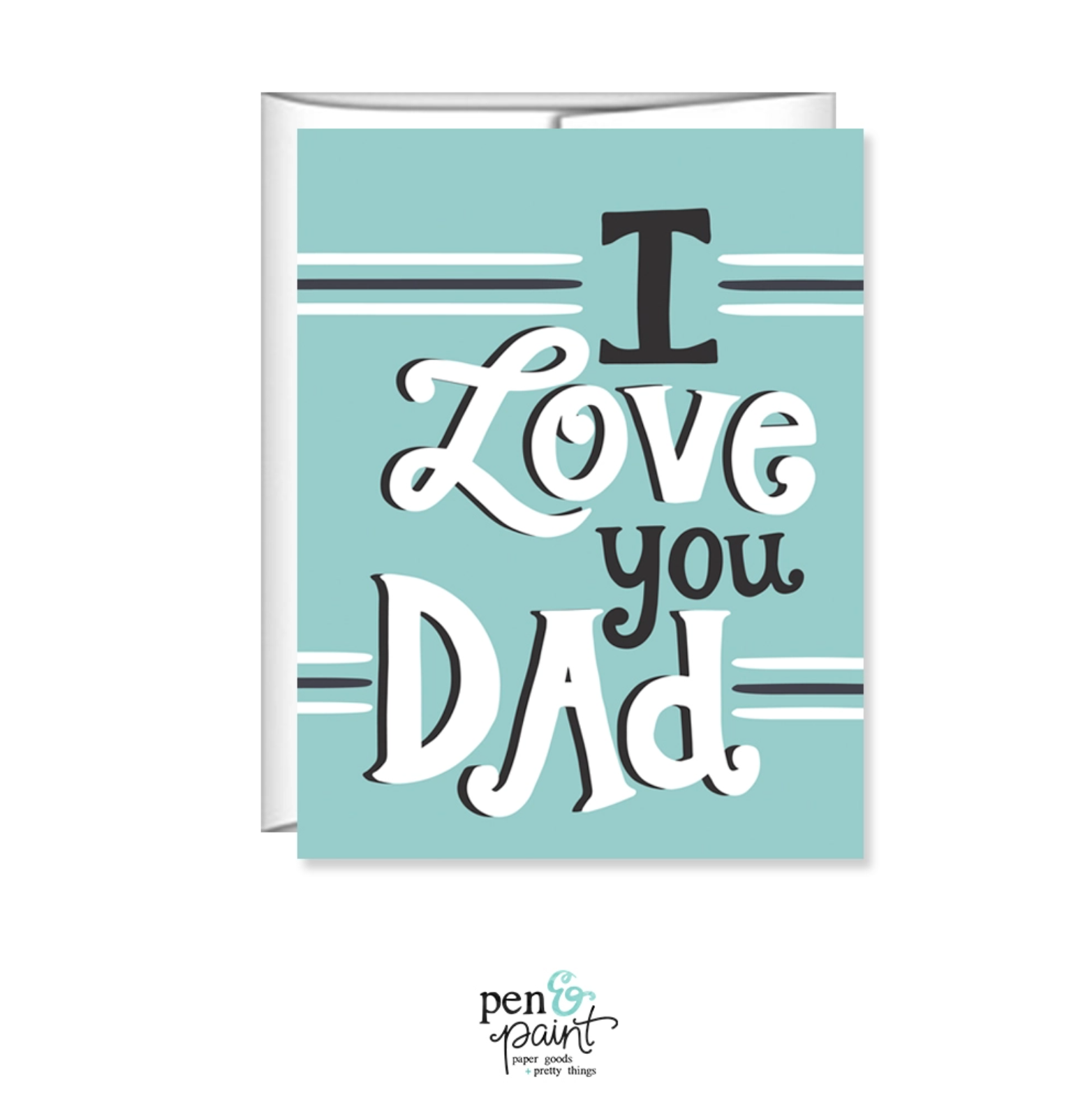 Pen & Paint Greeting Card