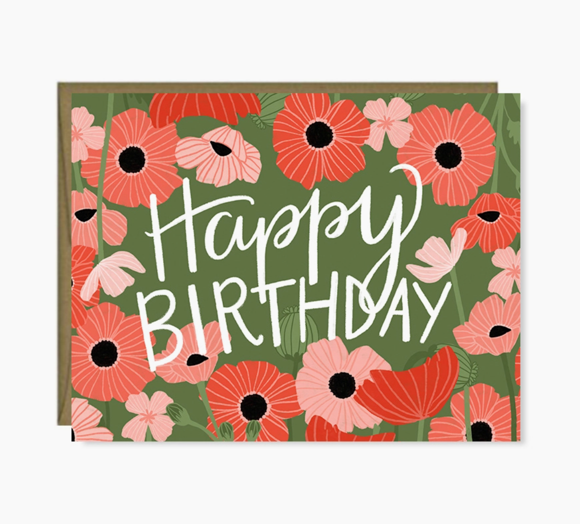 Pen & Paint Greeting Card