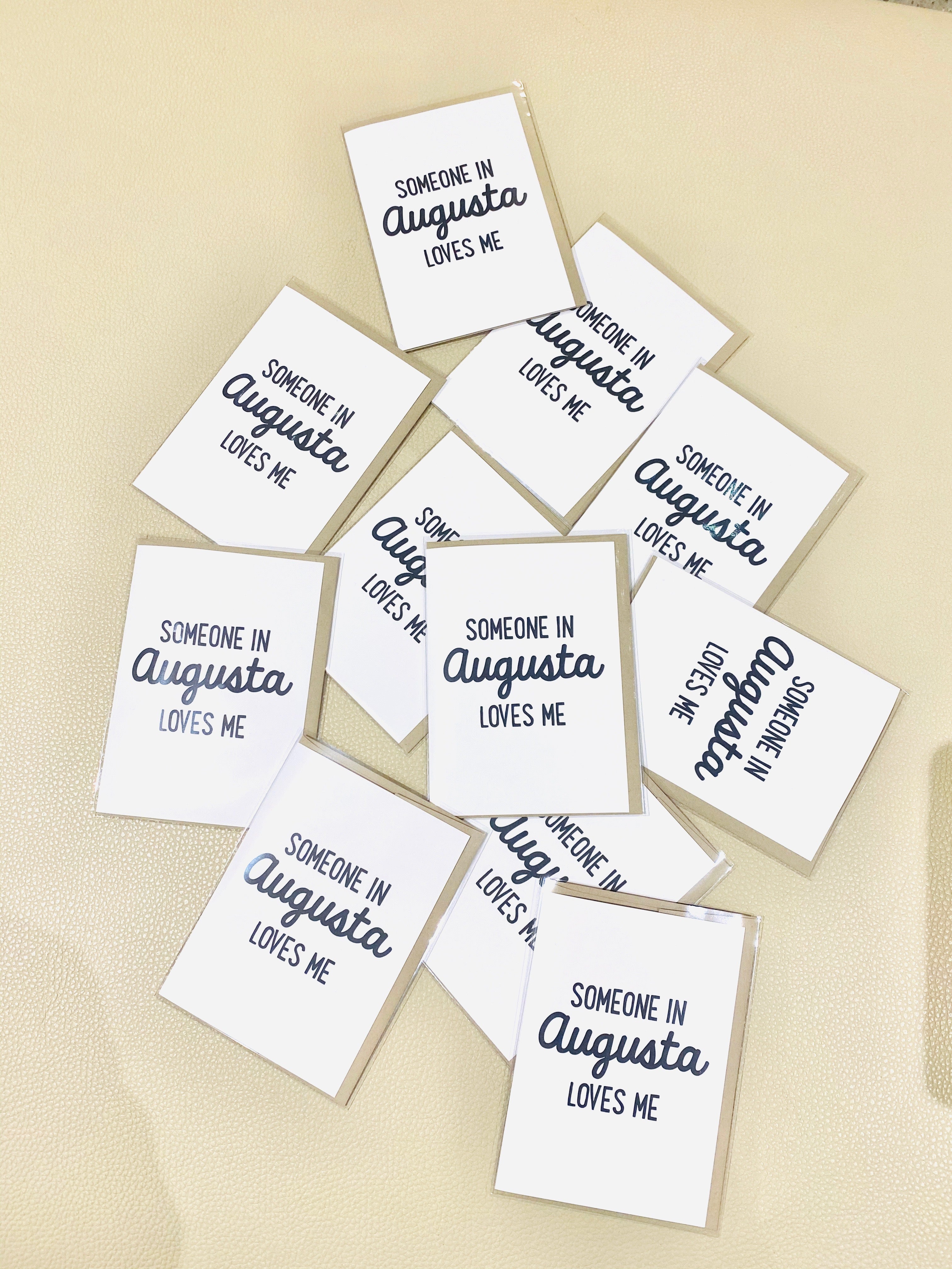 Someone in Augusta Card