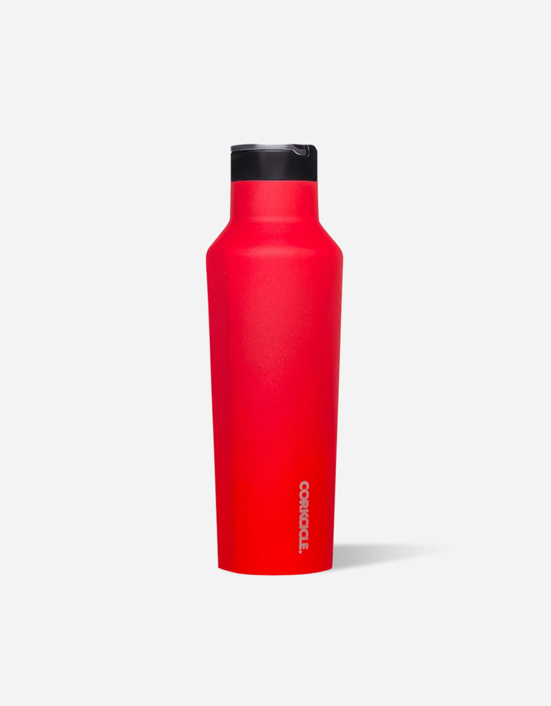 Corkcicle Insulated Canteen Water Bottle, Sports Collection, Gloss Rose  Quartz, Holds 40 oz