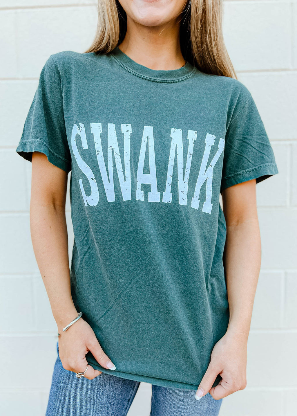 Swank Varsity Letter Tee