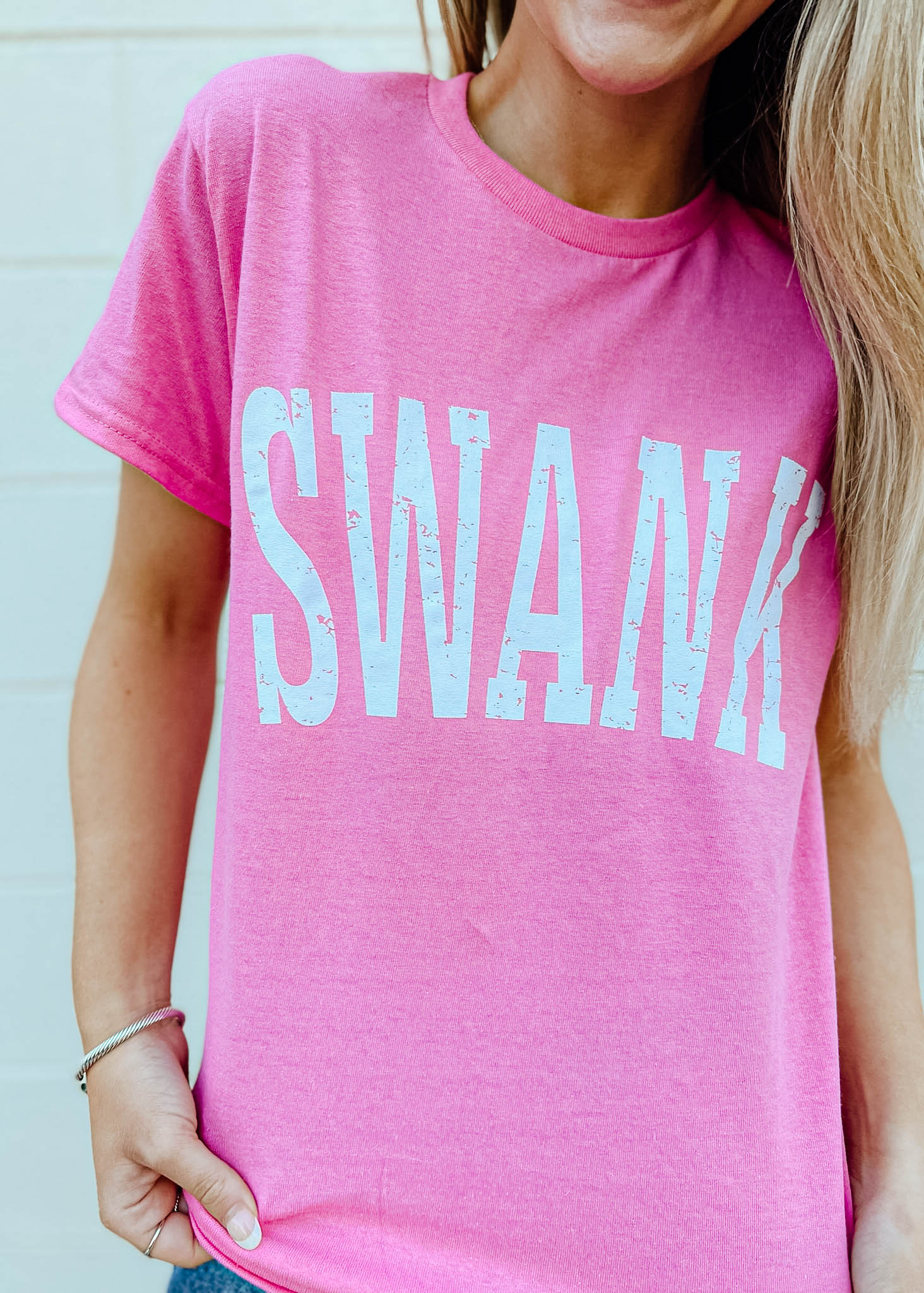 Swank Varsity Letter Tee