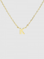 Initial Gold Dipped Necklace