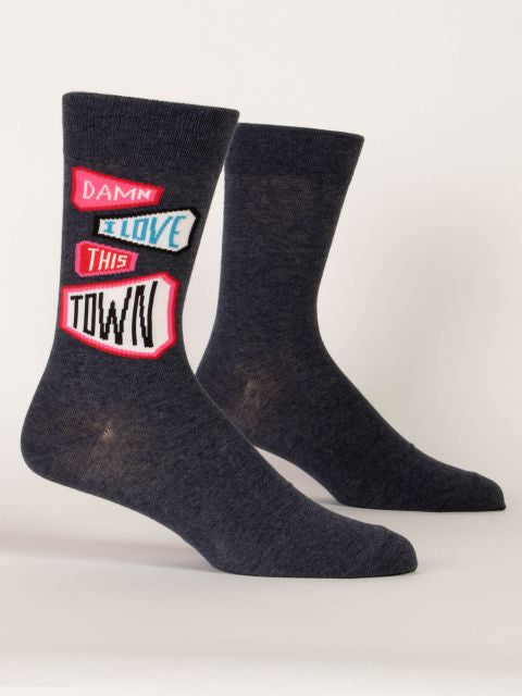 Blue Q Men’s Crew Socks