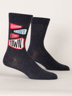 Blue Q Men’s Crew Socks