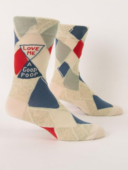 Blue Q Men’s Crew Socks