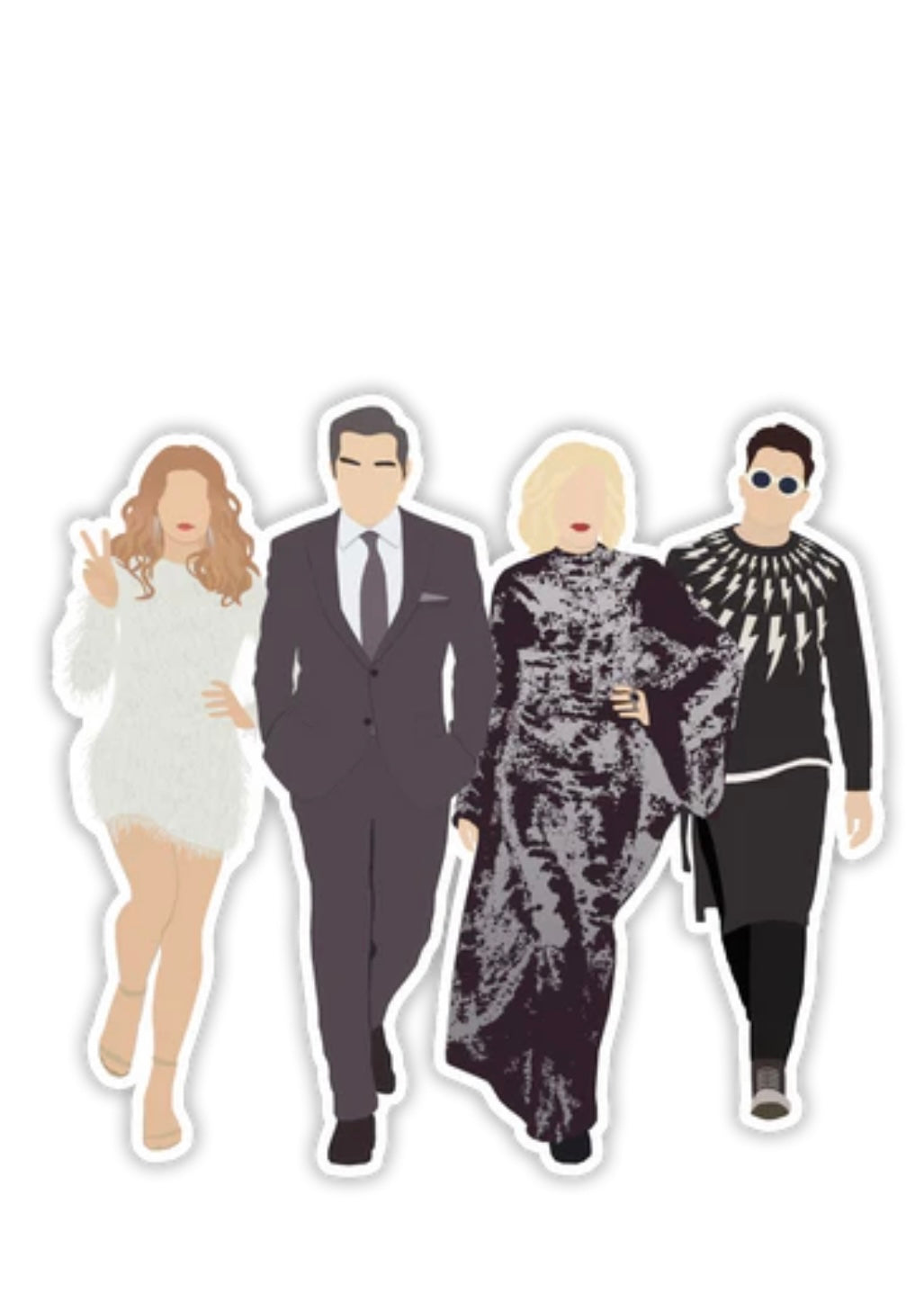 Celebrity Cutout Stickers