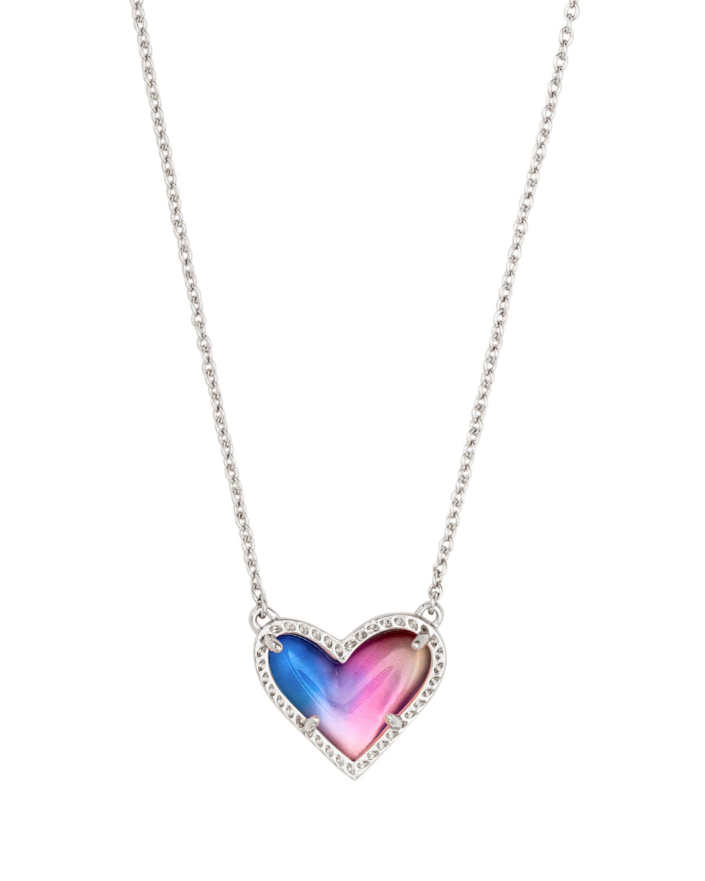 Ari Heart Short Pendant Necklace