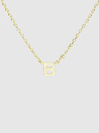 Initial Gold Dipped Necklace