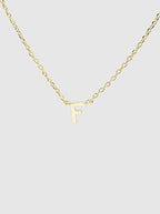 Initial Gold Dipped Necklace