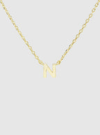 Initial Gold Dipped Necklace
