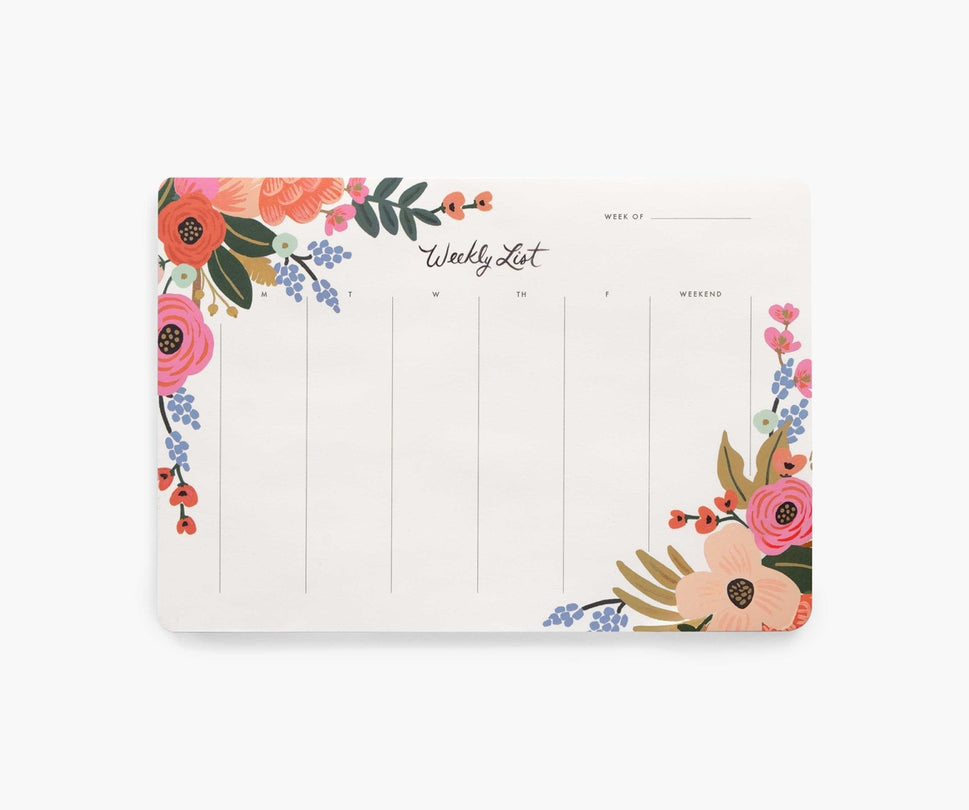 Weekly Desk Pad