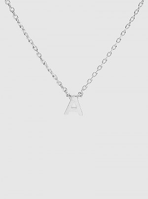 Initial Gold Dipped Necklace