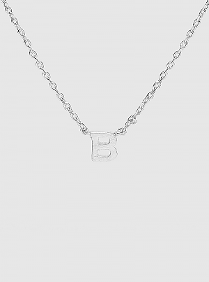 Initial Gold Dipped Necklace