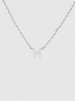 Initial Gold Dipped Necklace