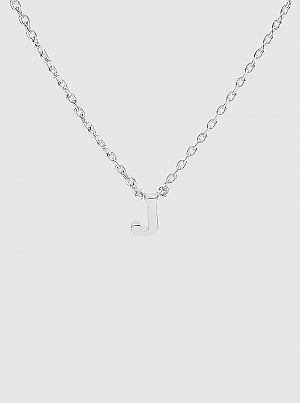 Initial Gold Dipped Necklace