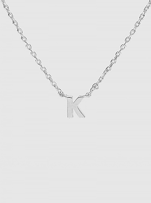 Initial Gold Dipped Necklace