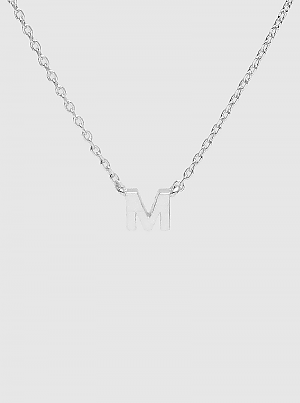 Initial Gold Dipped Necklace