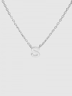 Initial Gold Dipped Necklace