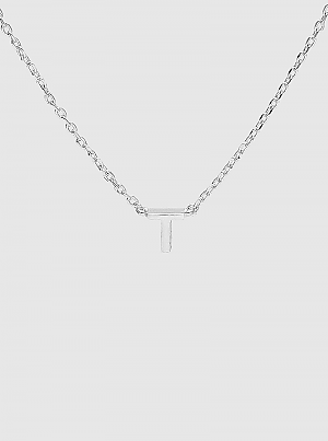 Initial Gold Dipped Necklace